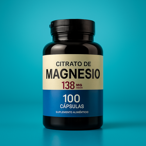 CITRATO DE MAGNESIO 100CAP/ SALUD OSEA