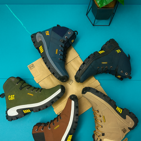 BOTA CAT/ ROCK TRAIL PREMIUM CU + CAJA