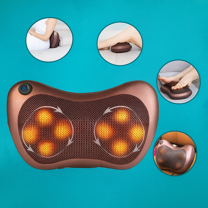 Almohada d masaje multiusos con vibrador