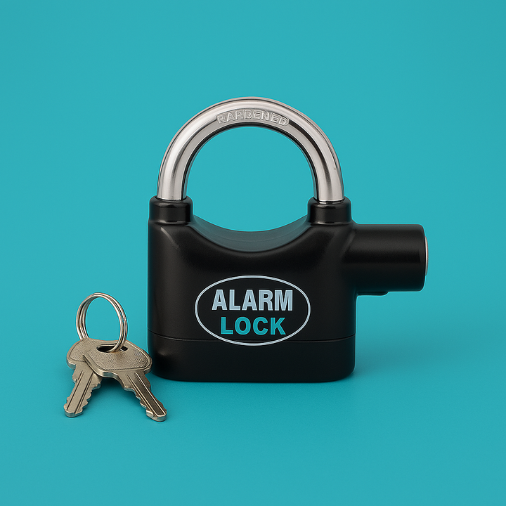 Candado con alarma multiusos