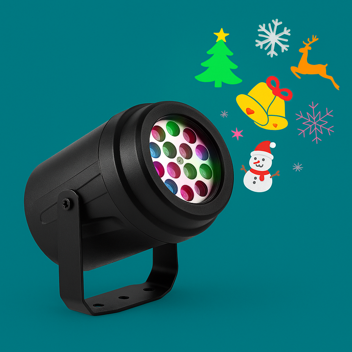 Proyector De Luces De Navidad