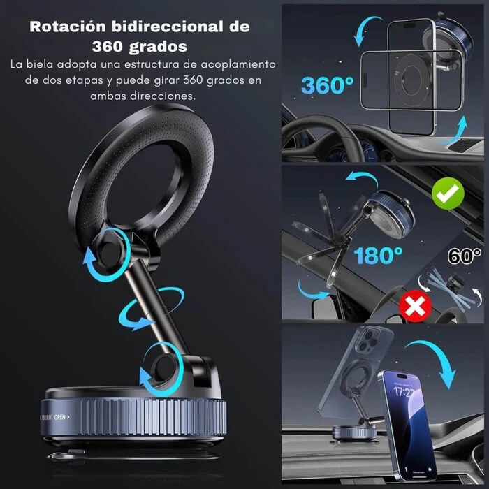 Soporte para celular magnetico