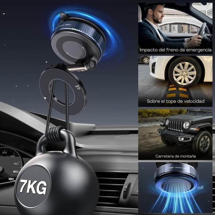 Soporte para celular magnetico