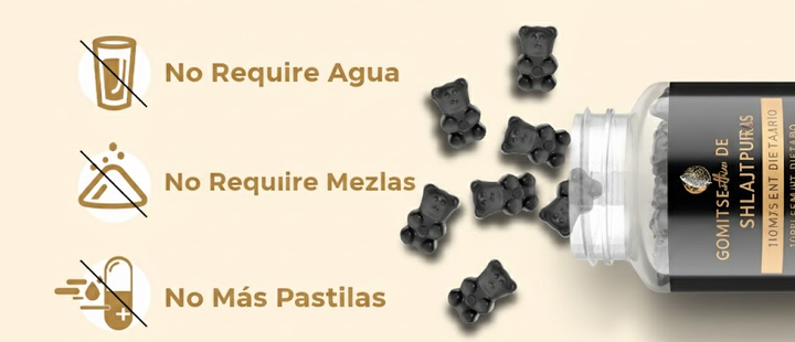 COMBO X2 SHILAJIT GUMMIES X60 UNIDADES