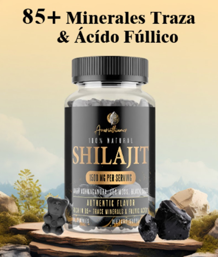 COMBO X2 SHILAJIT GUMMIES X60 UNIDADES
